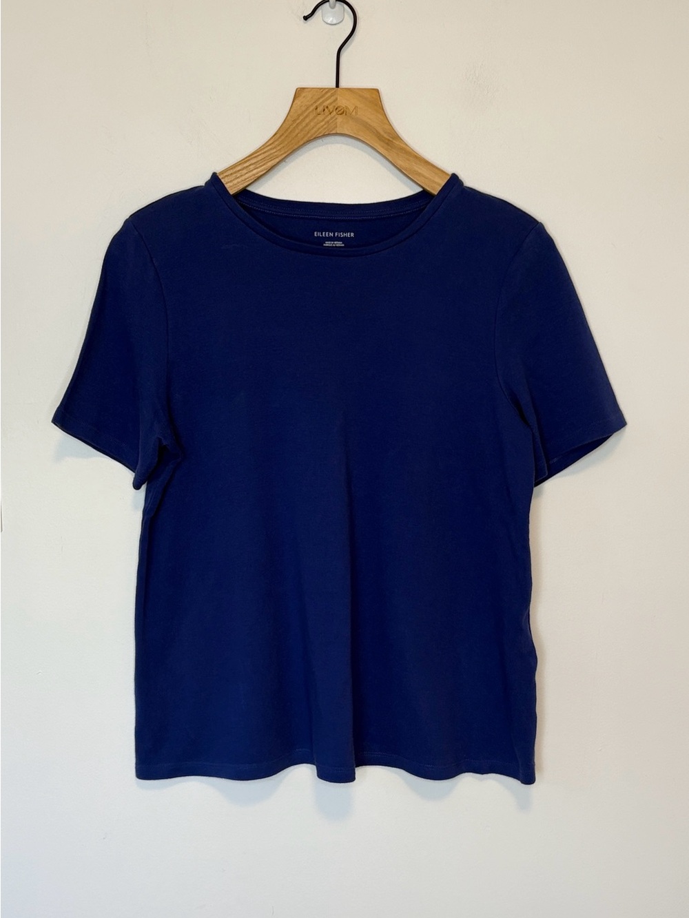 Eileen Fisher organic cotton tee , sz : small